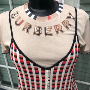 ZARA Knitted Cotton Straps Dress.